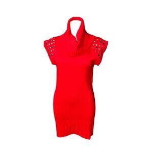 Kouture by Kimora women’s red sweater dress